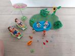 Playmobil zwembad met mama papa kindjes en baby, Kinderen en Baby's, Speelgoed | Playmobil, Ophalen of Verzenden, Zo goed als nieuw