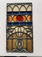 Art Deco Glas-in-loodraam (1920-1950) - Restauratie, Ophalen of Verzenden