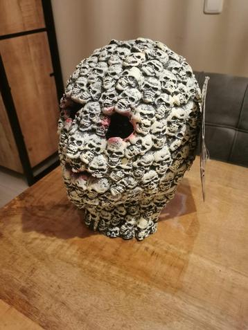 Nieuw! Deluxe Halloween masker - schedels - 35 x 26 cm beschikbaar voor biedingen