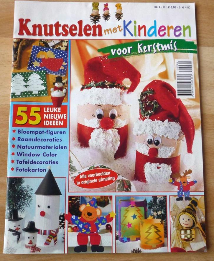 Knutselen met kinderen - Kerstmis, Diversen, Kerst, Zo goed als nieuw, Ophalen of Verzenden