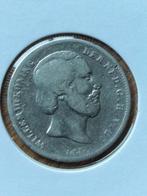 1/2 gulden 1861 Willem 3, Postzegels en Munten, Munten | Nederland, Ophalen of Verzenden, Koning Willem III, 1 gulden