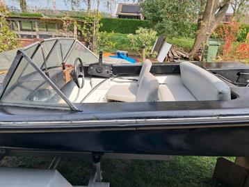 SPEEDBOOT 35PK JOHNSON MET TRAILER MOGELIJK beschikbaar voor biedingen