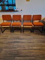 4 Retro eetkamerstoelen, Ophalen, Overige kleuren, Nieuw, Retro
