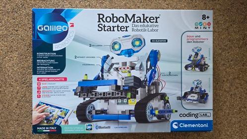Clementoni Robomaker start, Kinderen en Baby's, Speelgoed | Educatief en Creatief, Zo goed als nieuw, Bouwen, Elektronica, Ontdekken