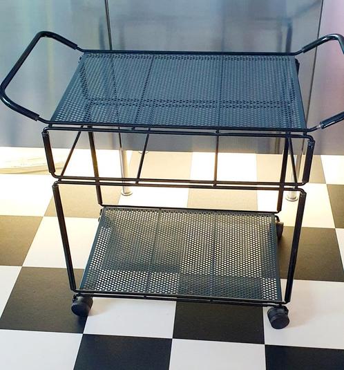 Ikea trolley industrieel vintage ontwerp Niels Gammelgaard, Huis en Inrichting, Kasten | Stellingkasten, Zo goed als nieuw, Ophalen