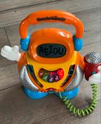 Vtech karaoke vriendje  muziek licht., Gebruikt, Ophalen of Verzenden, 6 maanden tot 2 jaar