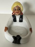 Antieke Porseleinen Asbak Jaren 30, Ophalen of Verzenden