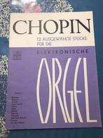 Chopin 12 ausgewahlte stucke fur die elektronische orgel, Ophalen of Verzenden