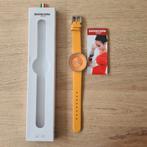 Lambretta horloge leren bandje NIEUW, Overige merken, Leer, Staal, Polshorloge
