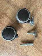 Partij Wagner wieltjes voor o.a. bureaustoelen ZGAN, Huis en Inrichting, Ophalen of Verzenden, Zo goed als nieuw