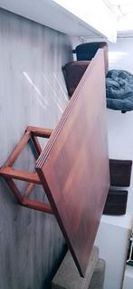 Vintage Houten Klaptafel, Antiek en Kunst, Ophalen of Verzenden