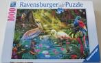 Puzzel *** VOGELPARADIJS *** 1000 stukjes Ravensburger, Ophalen of Verzenden, 500 t/m 1500 stukjes, Zo goed als nieuw, Legpuzzel