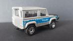 Land Rover Defender Polizei 1:64 3inch Matchbox Pol, Ophalen of Verzenden, Nieuw, Auto