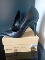 Michael kors keke pump zwart leer maat 39, Michael Kors, Zwart, Ophalen of Verzenden, Zo goed als nieuw