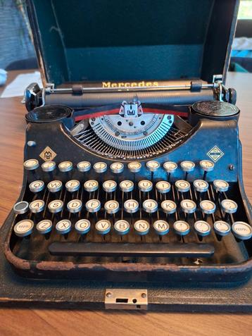 Vintage Mercedes Prima Typemachine - Jaren 30 beschikbaar voor biedingen