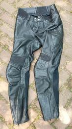 Zwart  leren motorbroek maat 50 Schuh, Motoren, Broek | leer, Heren, Ophalen of Verzenden, Schuh