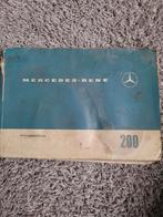 Mercedes-Benz 200 boekje, Auto diversen, Handleidingen en Instructieboekjes, Ophalen of Verzenden