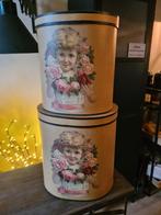Ovale hoedendozen., Antiek en Kunst, Curiosa en Brocante, Ophalen of Verzenden