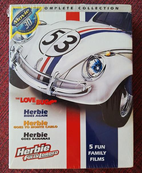 Herbie The Complete Collection 5 films NIEUW, Cd's en Dvd's, Dvd's | Klassiekers, Nieuw in verpakking, Ophalen of Verzenden