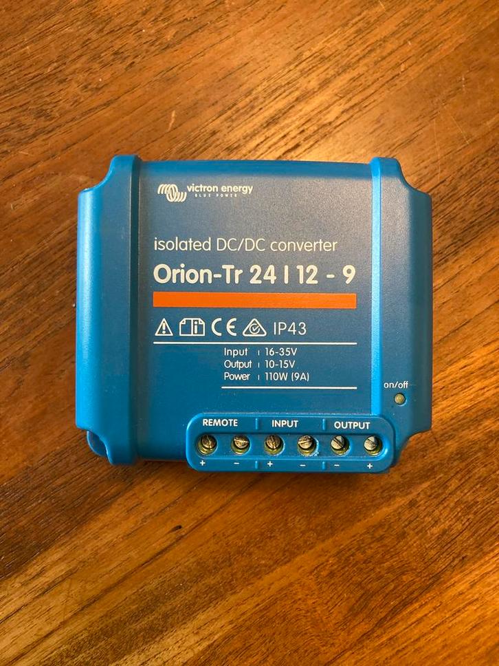 Victron Orion-Tr 24/12-9 DC-DC Converter, Caravans en Kamperen, Camper-accessoires, Gebruikt, Ophalen of Verzenden