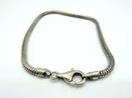 Zilveren slangenarmband, 22,5 cm, 925, Gebruikt, Info@zilverwebsite.nl, Verzenden, Zilverwebsite.nl