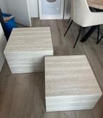 Twee salontafel kubus, Ophalen, 50 tot 100 cm, Rond, 50 tot 100 cm