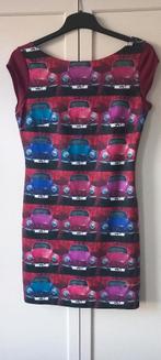 Desigual jurk wijnrood met print maat L(40)zgan, Maat 38/40 (M), Overige kleuren, Ophalen of Verzenden, Zo goed als nieuw