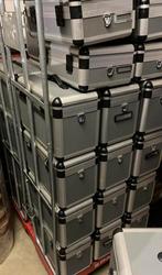 Partij Gereedschapskoffers - Aluminium - 40 stuks, Ophalen of Verzenden, Gebruikt, Overige instrumenten, Flightcase