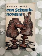 Stefan Zweig - Een Schaaknovelle, Ophalen of Verzenden, Gelezen, Stefan Zweig, Europa overig