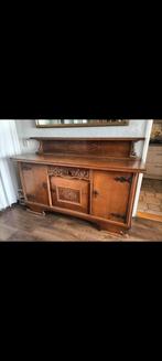 Vintage dressoir antiek, Huis en Inrichting, Kasten | Dressoirs, 150 tot 200 cm, 25 tot 50 cm, Gebruikt, Eikenhout