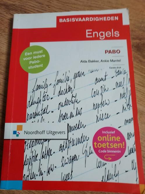 Basiskennis Engels PABO - Alda Bakker, Boeken, Taal | Engels, Gelezen, Non-fictie, Ophalen of Verzenden