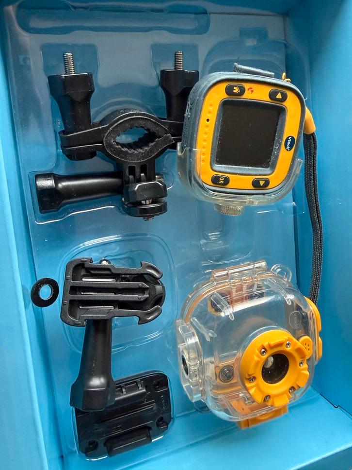 VTech KidiZoom Action Cam - Compleet!, Audio, Tv en Foto, Actiecamera's, Zo goed als nieuw, Overige merken, Ophalen of Verzenden