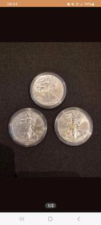 3x 1oz liberty silver Eagle 2013. 999, Postzegels en Munten, Munten | Amerika, Ophalen of Verzenden, Noord-Amerika, Losse munt