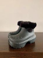 Crocs Boots unisex - Bontgevoerd en comfortabel, Zwart, Lage of Enkellaarzen, Ophalen of Verzenden, Gedragen
