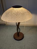 Tafel lamp, Ophalen, Zo goed als nieuw, Glas, 50 tot 75 cm