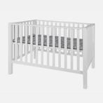 Europe Baby Casper Tweelingbox Wit + Matras & Kleed, Ophalen, Gebruikt, Rechthoekig, In hoogte verstelbaar
