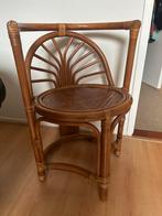 Rotan stoel, Huis en Inrichting, Ophalen, Bruin, Riet of Rotan, Zo goed als nieuw