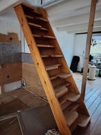 Houten Trap - Stevige constructie, Doe-het-zelf en Verbouw, Ophalen, Gebruikt, 2 tot 4 meter