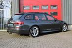 BMW 5-serie Touring 520i Executive M-sportpakket, Shadowline, Origineel Nederlands, Te koop, Alcantara, Zilver of Grijs