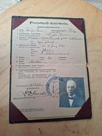 Origineel Persoonsbewijs St. Nikolaas WOI wo1 ww1, Verzamelen, Ophalen of Verzenden, Overige soorten, Overige gebieden, Overige typen