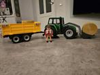 Playmobil Tractor met Hooiwagen, Ophalen of Verzenden, Gebruikt, Jongen of Meisje