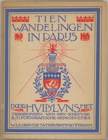 10 wandelingen in Parijs gedateerd 8 september 1934 beschikbaar voor biedingen