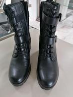 zwarte dames boots/laarsjes maat 40 nieuw, Zwart, Lage of Enkellaarzen, Nieuw, Ophalen of Verzenden