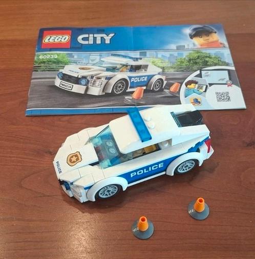 Lego City 60239 Politiepatrouille auto, Kinderen en Baby's, Speelgoed | Duplo en Lego, Zo goed als nieuw, Lego, Complete set, Ophalen of Verzenden
