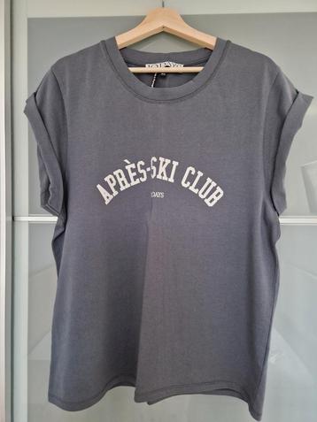 10Days, T-shirt Après-Ski Club, faded blauw, maat XL beschikbaar voor biedingen