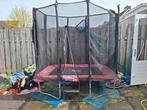 Salta trampoline met ladder 214 x 153, Kinderen en Baby's, Speelgoed | Buiten | Trampolines, Gebruikt, Ophalen