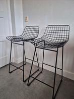 HKliving Wire barkrukken - 2 stuks zgan, Huis en Inrichting, Barkrukken, Ophalen, 60 tot 90 cm, Zo goed als nieuw, Metaal