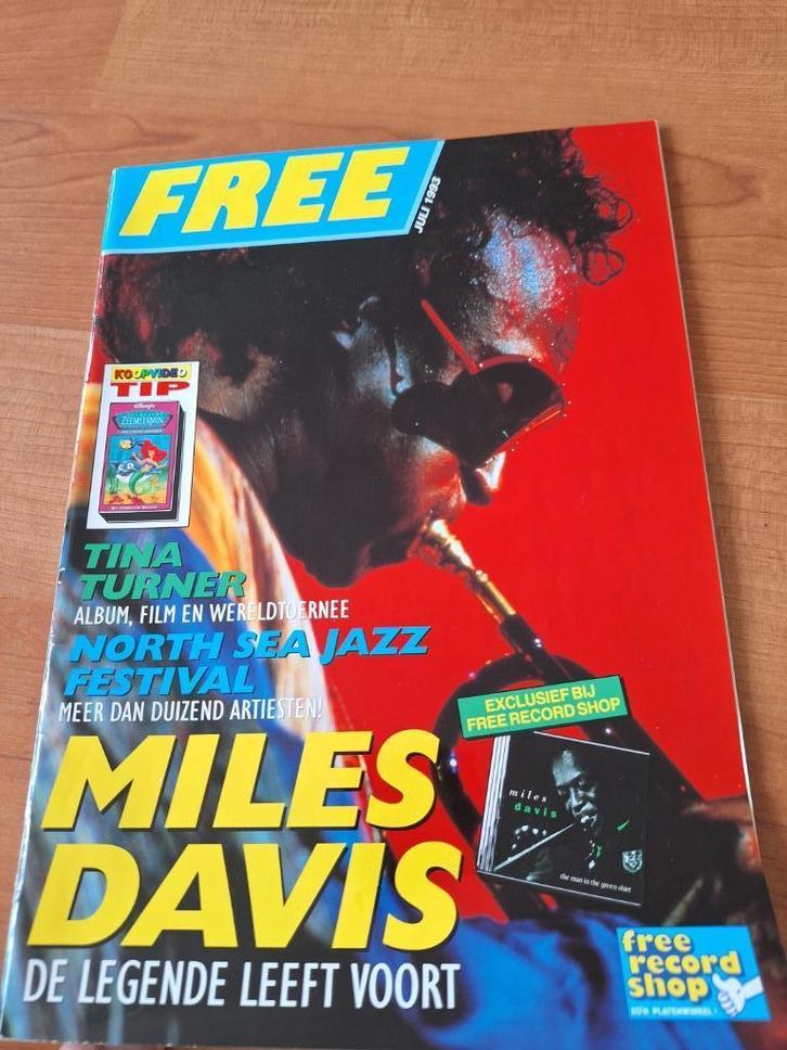 Free 1993 Miles Davis Abba U2 Jean Michel Jarre Ace of Base, Verzamelen, Tijdschriften, Kranten en Knipsels, Tijdschrift, Nederland