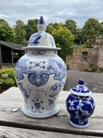 2x dekselpot gemberpot China  vintage, Antiek en Kunst, Ophalen of Verzenden