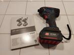 Bosch Blauw GDR 18 V-Li Slagschroevendraaier 18V 1x accu 2,6, Doe-het-zelf en Verbouw, Gereedschap | Boormachines, Ophalen of Verzenden